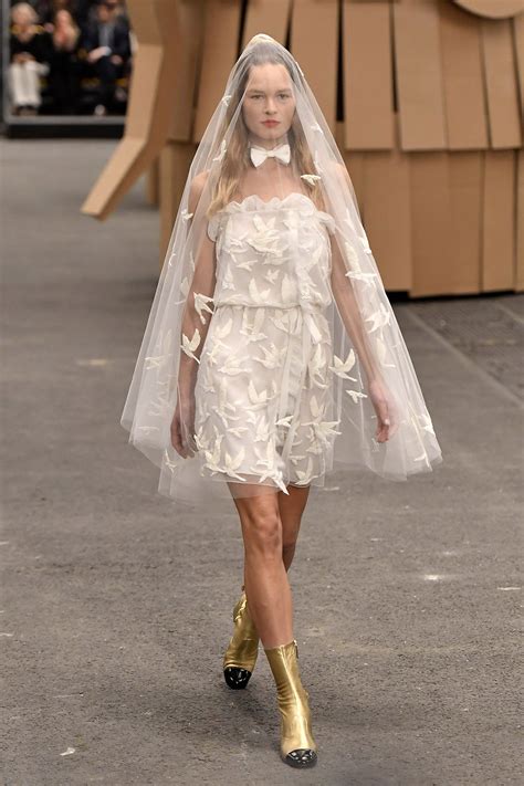 chanel wedding dress 2024|chanel fashion.